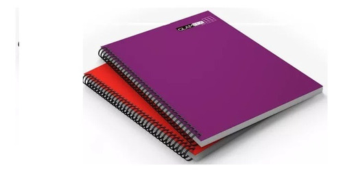 Cuaderno Universitario 100h Matematica 5mm, 4 Unids , Glam