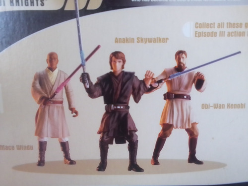 Star Wars Anakin, Mace Windu, Obi Wan, Commemorative Epi I I (Usado)