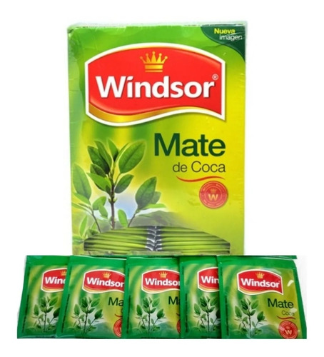 Chá Mate Windsor 20 Saquinhos /sobres Energético Y Digestivo