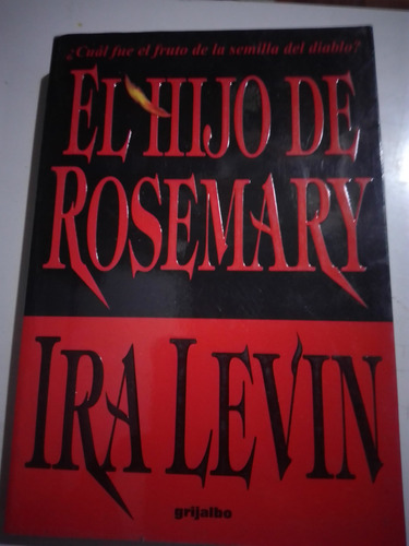 El Hijo De Rosemary Irá Levin Semilla Del Diablo Terror