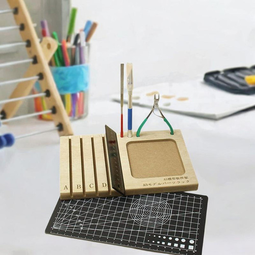 Modelo Piezas Estante Diy Manual De 5 Ranuras 12cmx22cm