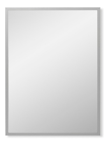 Espejo Rectangular De Baño Aluminium 50x70 Marco Reflejar