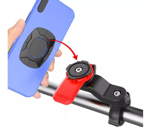 Soporte No Ram Moto Bici Celular iPhone S9 S8 Waze Huawei