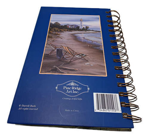 Darrel Bush Libreta De Notas Importada 15x22cms