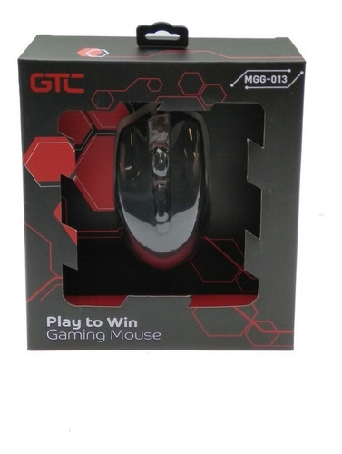 Imagen 2 de 4 de Mouse Gamer Gtc Mgg 014 6 Botones Luces 2400dpi Pc Notebook