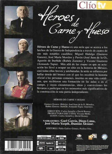 Heroes De Carne Y Hueso Enrique Krauze Pelicula Dvd