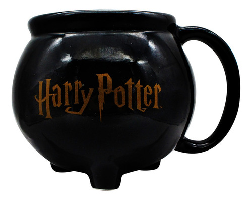 Imagem 4 de 5 de Caneca Caldeirão Harry Potter Hogwarts 500ml 3d