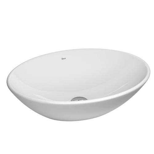 Imagen 1 de 10 de Bacha De Porcelana Apoyo Ovalada Apoyar Oval Promo Deca L68