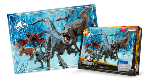 Rompecabezas Dinosaurios Jurassic Park World 60 Piezas