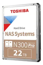 Comprar Disco Duro 22tb Toshiba N300 Pro 512mb Nas Color Gris