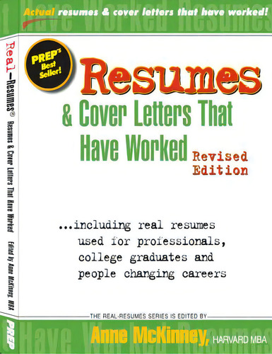 Resumes & Cover Letters That Have Worked, De Mckinney, Anne. Editorial Createspace, Tapa Blanda En Inglés