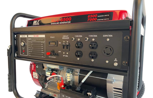 Generadora A Gasolina 6500 Watts Bifasico 110/220v