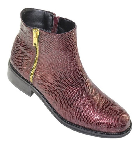 Bota Botin Casual Vestir Leon Mujer Dama Yara 3518