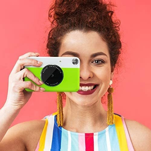 Camara Digital Kodak Printomatic Em Zink 2x3 Verde