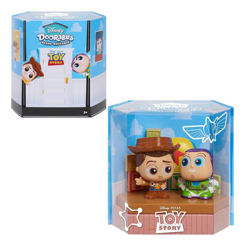 Doorables Grand Entrance Toy Story Woody Buzz Lightyear