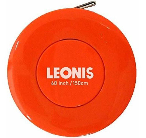 Leonis Cinta Métrica De Resorte 60 Pulgadas / 150 Cm Naranja