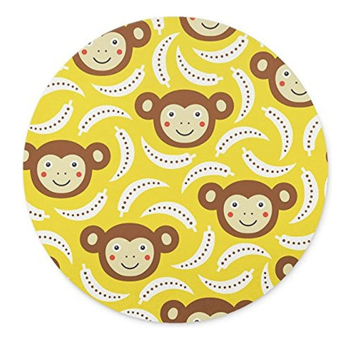 Newing Lovely Overol Y Platano Mouse Pad Hule Natural Redon
