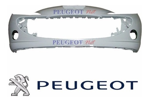 Paragolpe Delantero Original P/ Peugeot 207 C/ Agujeros