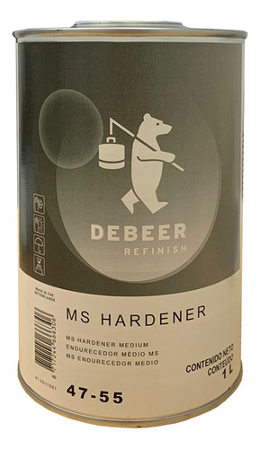 Debeer Hardener 47-55 Ms - Medium - 1lt