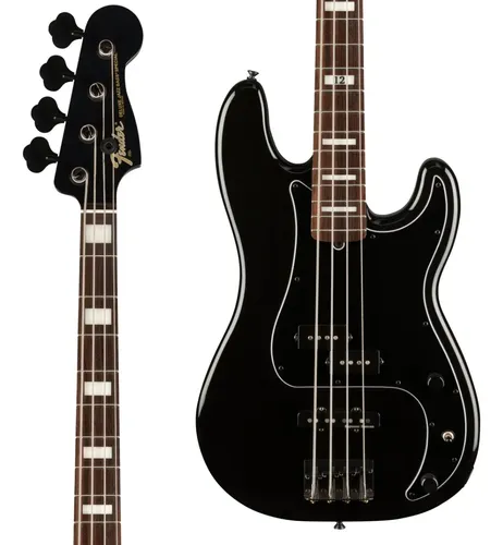 Baixo 4c Fender Duff Mckagan Deluxe Precision Bass Black