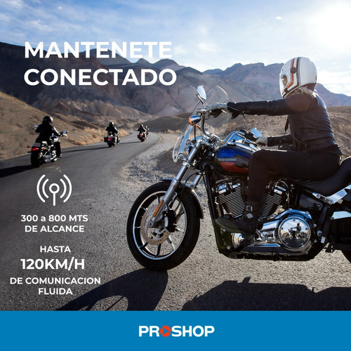 Kit 2 Intercomunicadores Moto Cascos Inalambricos Bluetooth!