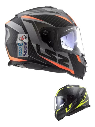 Jm Nuñez Casco Integral Moto Ls2 Ff 800 Storm Racer Nerve 