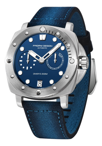 Relógio Esportivo Safira 20 Azul Resistente A Água Blue
