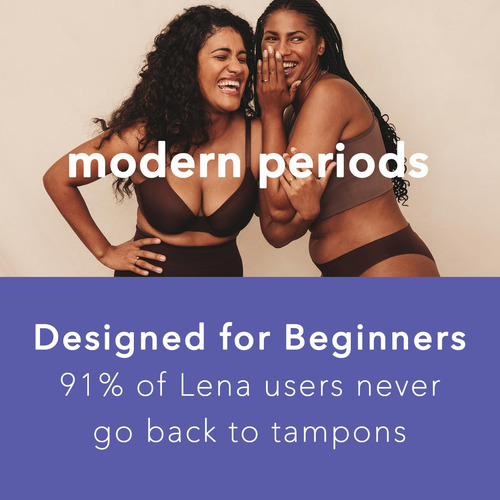 Copo Menstrual Lena Cup Reutilizável Roxo Grande