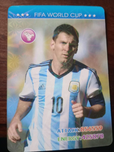 Carta Lionel Messi Futbol Argentina Capitan