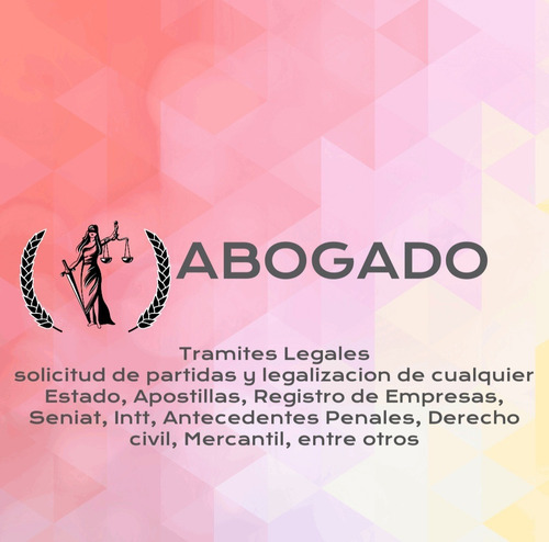 Imagen 1 de 1 de Abogados Trámites Legales