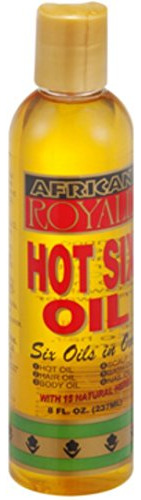 African Royale Hot Six Hair Oil, 8 Onzas (pack Of H3jia