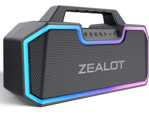 Parlante Zealot Bluetooth 80 W Con Doble Emparejamiento