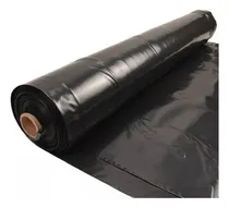 Comprar Rollo De Polietileno Nylon Negro 4mt X 50mt X 200 Micrones