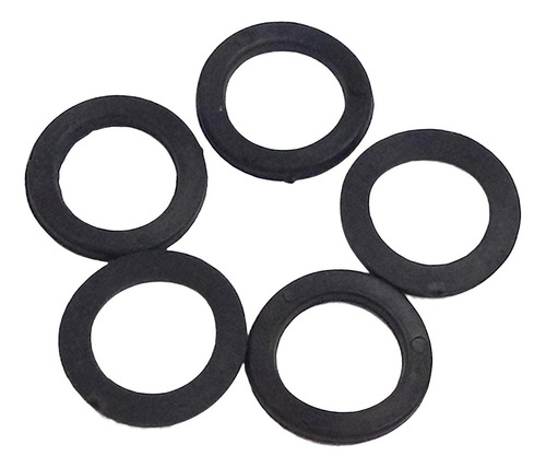 Arandelas De Goma De 2,5 Cm, Paquete De 5 Sujetadores,