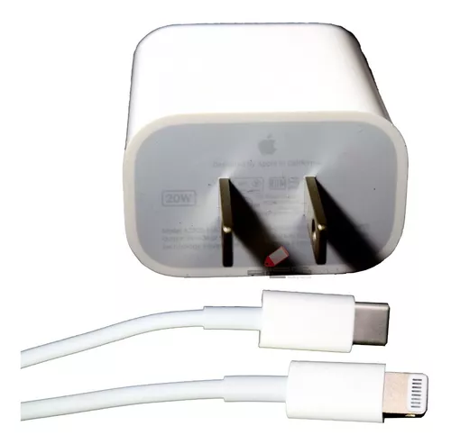 Cargador Apple iPhone 11/12 20w + Cable 1m Tipo C-lightning | Cuotas sin  interés