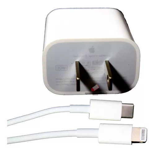 Cargador Apple iPhone Original Tipo C de 20W