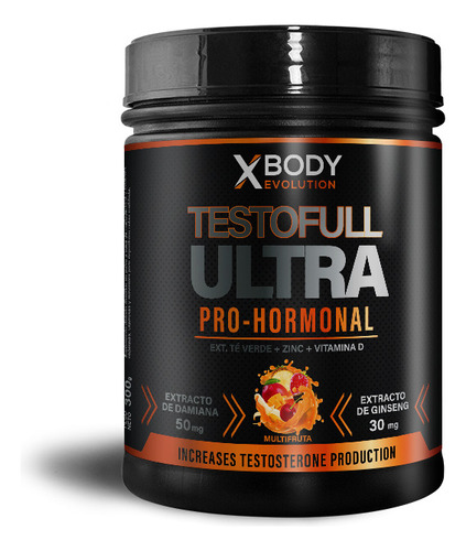 Testofull Ultra, Testosterona 100% Natural Mas Duración!