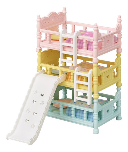 Literas Triples Para Muñecos Calico Critters