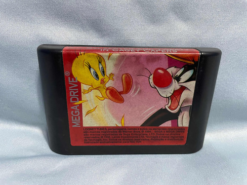 Sylvester And Tweety Tec Toy Mega Drive Completo (Usado)
