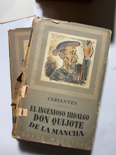 El Ingenioso Hidalgo Don Quijote De La Mancha 2 Tomos  B4