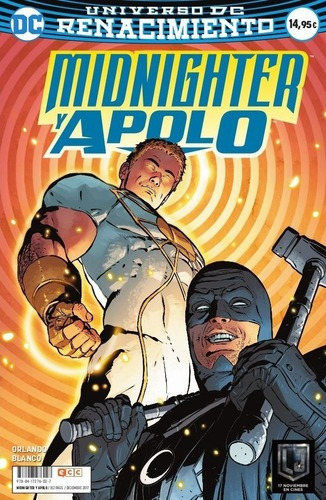 Comic Midnighter Y Apolo (renacimiento) - Steve Orla, De Steve Orlando. Editorial Ecc España En Español