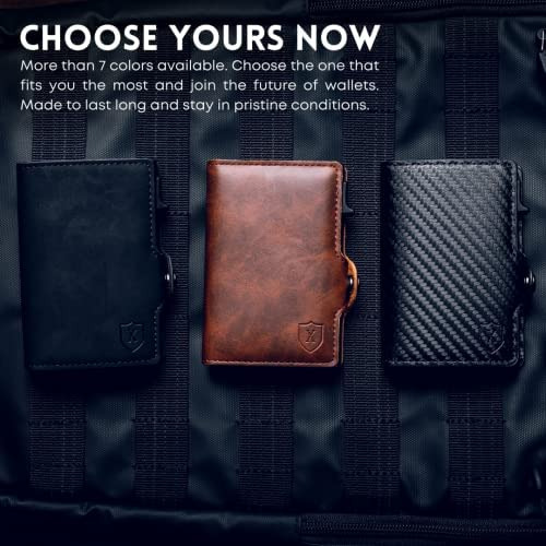 Cartera De Piel Xclusive Para Hombre | Cartera Rfid Triple D