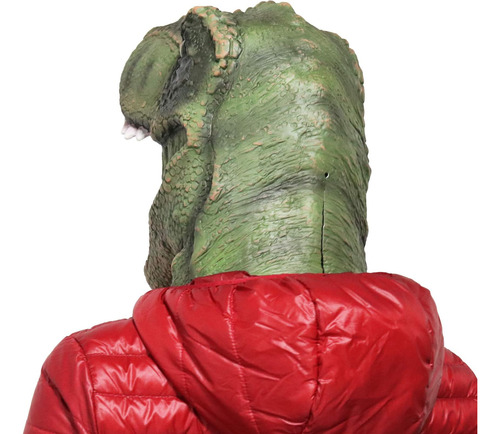 Máscara De Cabeza De Dinosaurio T-rex De Látex Para Fiesta D