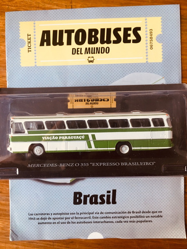 Autobuses Del Mundo - N°9 Mercedes Benz 355 - Brasil