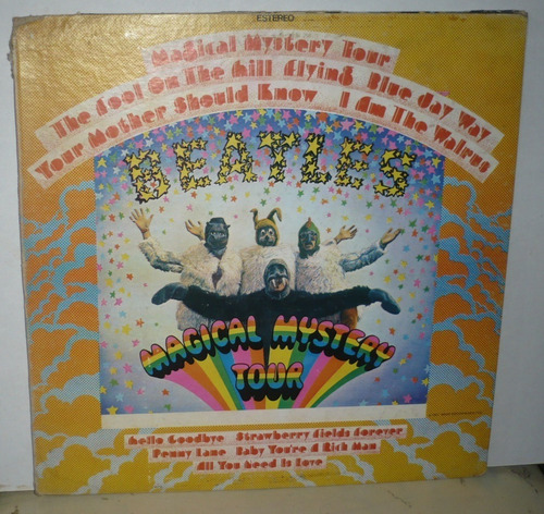 The Beatles Lp Magical Mystery Tour Sello Verde