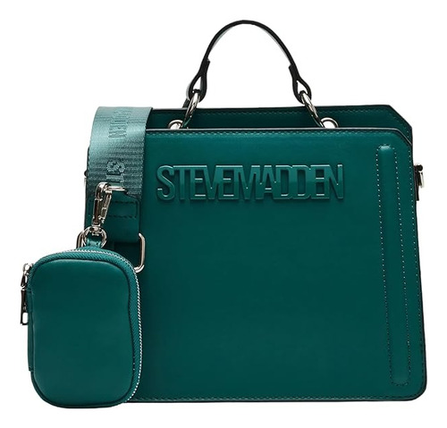 Bolsa Mujer Bevelyn Steve Madden Color Solido Original 