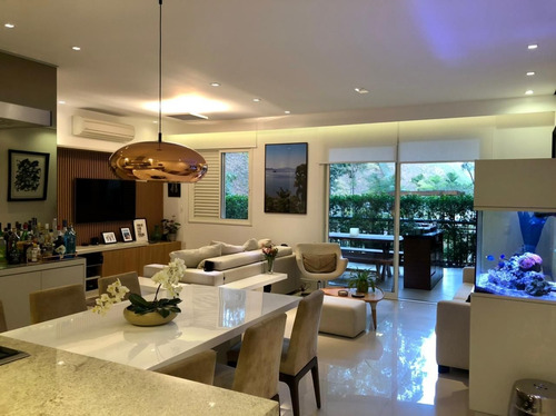 Imagem 21 de 30 de Apartamento Maison Maravilhoso À Venda No Jardins De Tamboré - Estuda Permuta - Ap1290