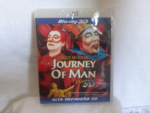 Blu Ray Journey Of Man Cirque Du Soleil Em 3 D Keith Melton (Usado)