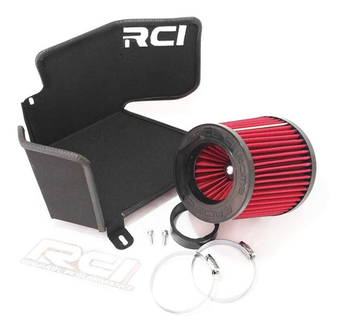 Imagem 2 de 5 de Kit Intake Audi A3 1.8 20v Turbo 1999 A 2005 2006 Vermelho