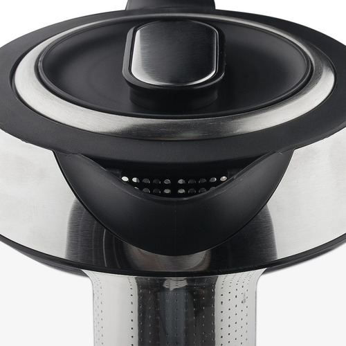 Hervidor Eléctrico Filtro De Té Acero Inoxidable Y Vidrio 2l